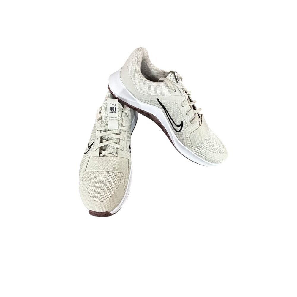 Nike MC Trainer 2 Womens Shoes Size 9 Light Bone/Black/White